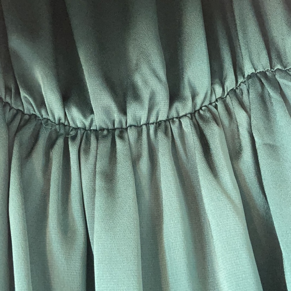off the shoulder ruffle maxi dress - Picture 5 of 6